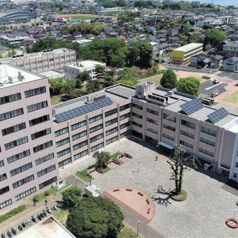 茨城大学日立キャンパスの航空写真